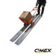 Rampa aluminiowa CIMEX, zestaw 2 szt. – 200 x 21,5 cm / 400 kg