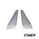 Rampa aluminiowa CIMEX, zestaw 2 szt. – 200 x 21,5 cm / 400 kg