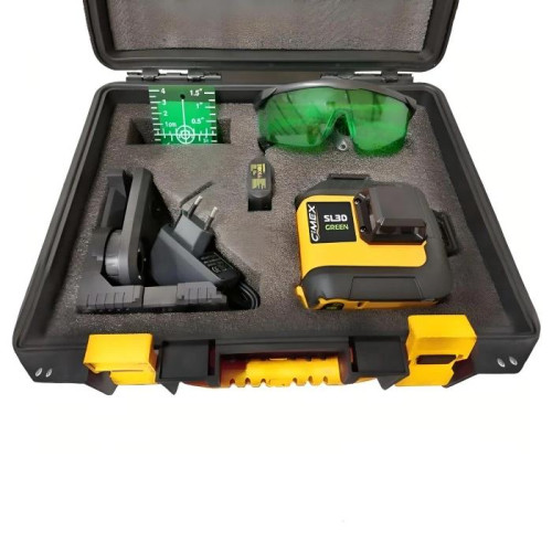 PAKIET PROMOCYJNY! Młot udarowy z szybkozamiennym uchwytem 3 kg + poziomica laserowa 3D + teleskopowa drabina typu A