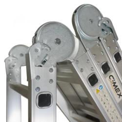 Wielofunkcyjna drabina aluminiowa – 5,78 m, (4x5)