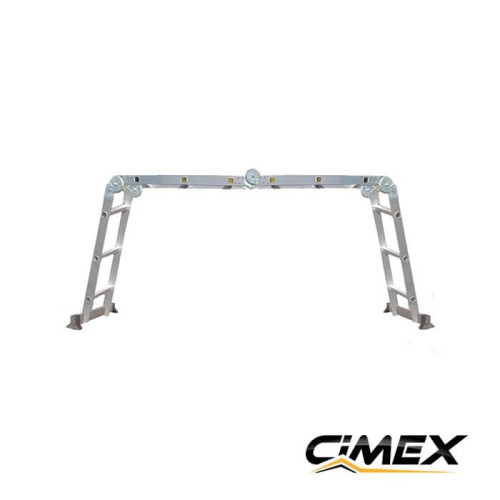 Wielofunkcyjna aluminiowa drabina składana CIMEX 9,30 m (4x8)