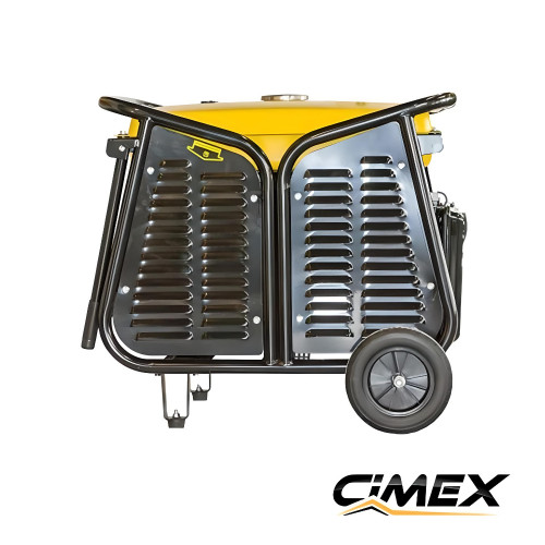 Emergency generator for current 6.5 kW, AVR + ATS panel for automatic start