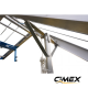 Podnośnik do materiałów budowlanych i paneli fotowoltaicznych CIMEX PL200RS - 19 m / 250 kg