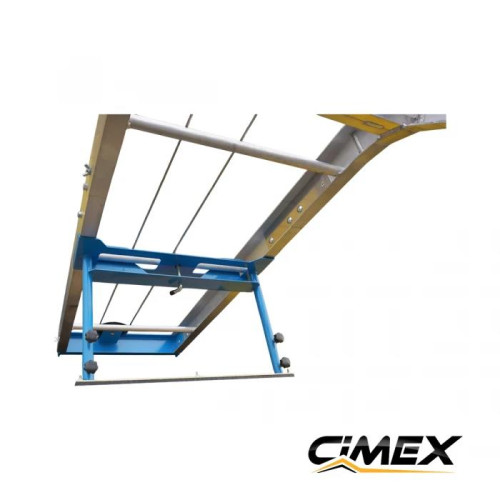 Podnośnik do materiałów budowlanych i paneli fotowoltaicznych CIMEX PL200RS - 19 m / 250 kg