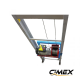 Podnośnik do materiałów budowlanych i paneli fotowoltaicznych CIMEX PL200RS - 19 m / 250 kg
