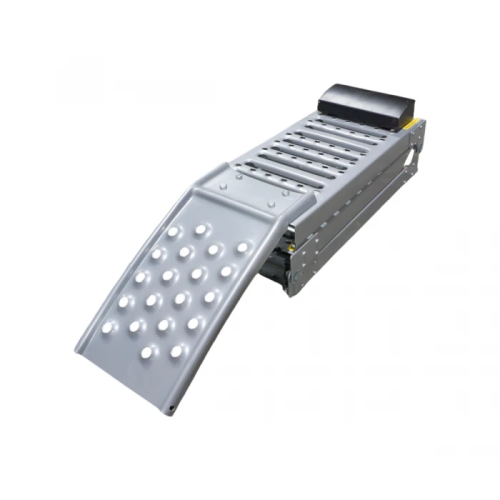 Potrójna składana stalowa rampa STAHL do ATV, kosiarek – zestaw 2 szt., 200 x 25 cm / 450 kg
