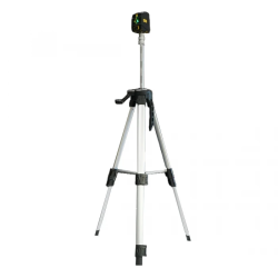 PAKIET PROMOCYJNY! Laserowy poziomica liniowa z zieloną wiązką + Adapter + Statyw do przyrządów pomiarowych